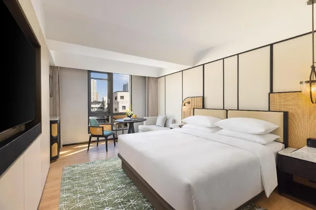 غرفة سوبيريور بسرير كوين، Kunming Kasion Hotel 2/3