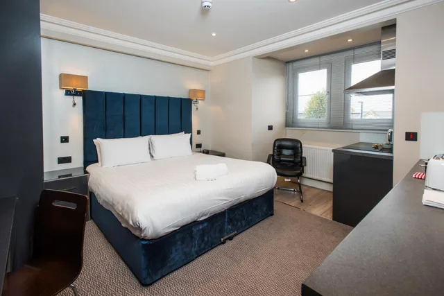 استوديو بسرير كينج، Spark by Hilton London Chiswick 6/10