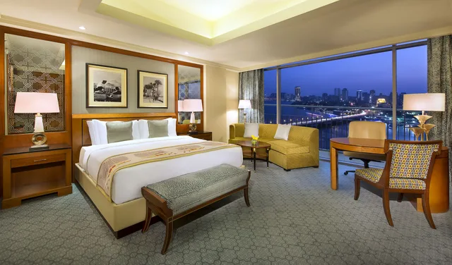 غرفة ديلوكس مفردة بإطلالة على المدينة، The Nile Ritz-Carlton, Cairo 1/1