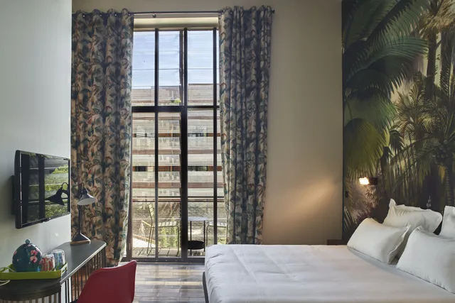 غرفة كلاسيكية بسرير كوين، Hotel La Zoologie 8/10
