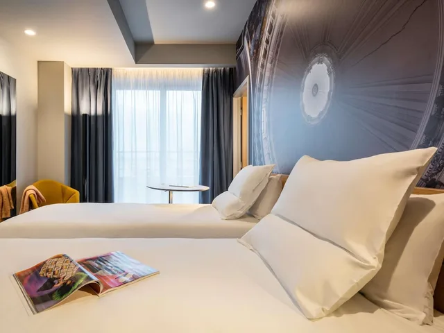 غرفة قياسية بسريرين منفصلين، NOVOTEL BELLEVILLE PARIS 20 3/6