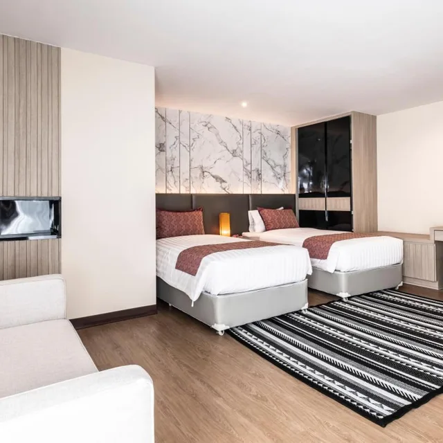 Premium, Deluxe, Single Bed, Sinsuvarn Airport Suite 5/10