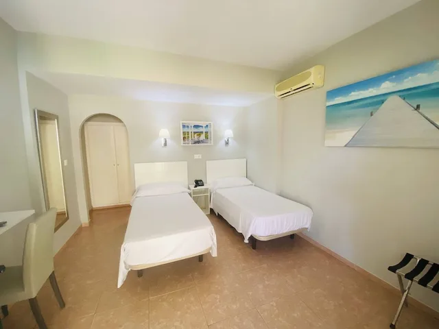 غرفة قياسية مفردة بسريرين منفصلين في الطابق الأرضي، Hotel Los Jazmines 6/9