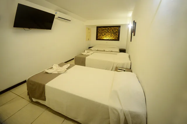 غرفة قياسية ثلاثية، Hotel Aconchego Porto de Galinhas 3/4