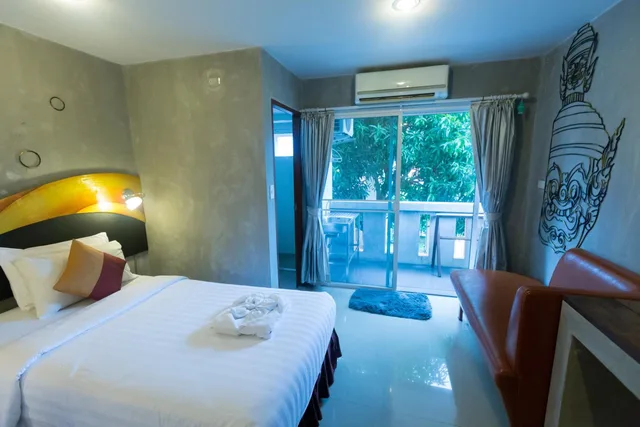غرفة بريميوم بسريرين منفصلين، Baan Kamala Fantasea Hotel 1/10