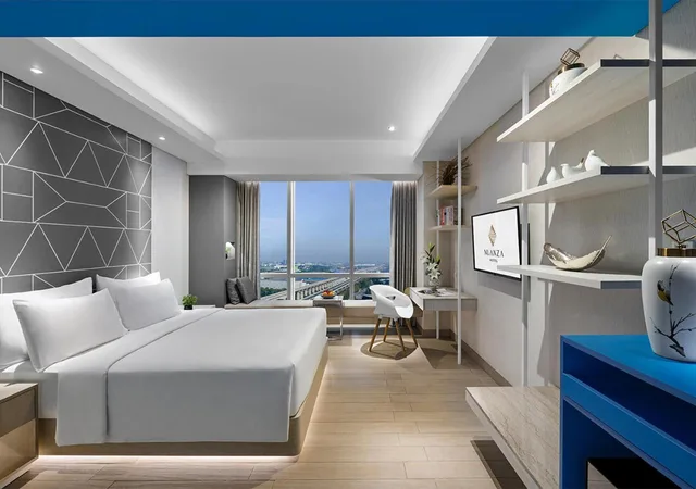 Designer, Double Bed، Nuanza Hotel and Convention Cikarang 4/8
