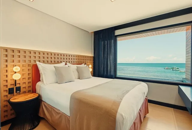 Luxury, Queen Bed, Pool and Sea View، Pousada Antonella 1/8
