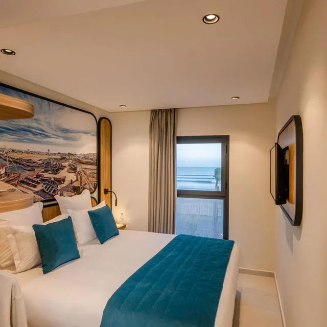 غرفة بسرير كينج بإطلالة على البحر، MIA Mazagan Bay 2/4