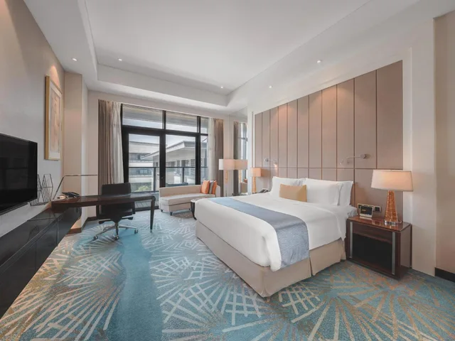 غرفة ديلوكس بسرير كينج وسرير كوين، Gran Melia Xian 2/7