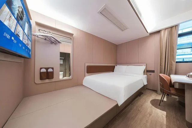 غرفة بسرير كوين، Hanting Hotel (Fuzhou Sanfang Qixiang Dongjiekou Metro Station) 1/1