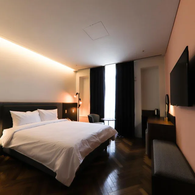 غرفة بسرير مزدوج بحمام خاص، Le Seoul Hotel 7/10