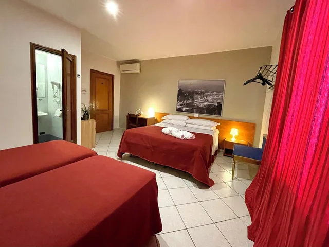 بنتهاوس اقتصادي بسرير كوين بحمام خاص، HOTEL LEOPOLDA 1/5