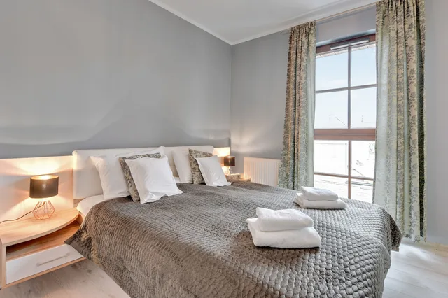 جناح استوديو كلاسيكي بسرير مزدوج بغرفة نوم واحدة مع أريكة، Grano Apartments 2/5