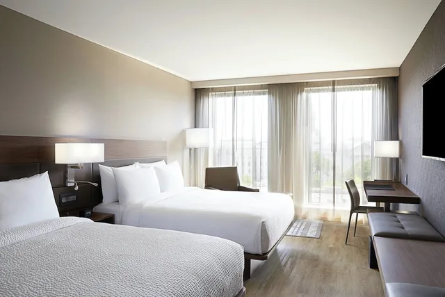 غرفة بسريرين كوين بإطلالة على المدينة، Ac Hotel Madison Downtown 2/4