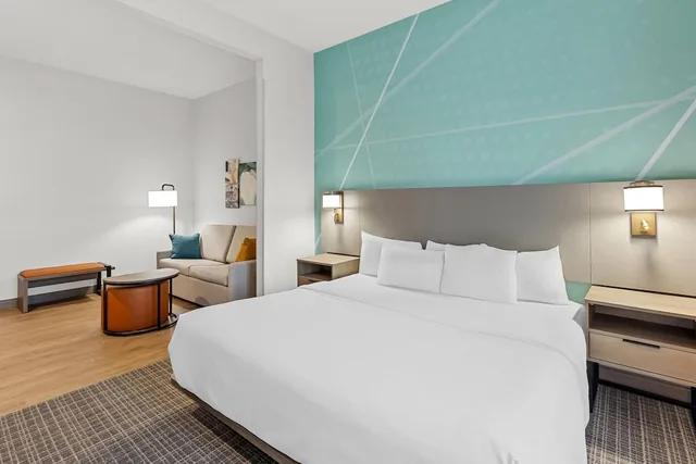 جناح بسرير كينج مع أريكة لذوي الإعاقة، Comfort Suites Hotel and Conference Center, Berlin OH 1/4