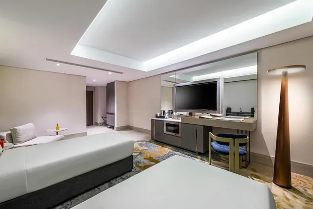 غرفة قياسية بسريرين منفصلين، Grand Plaza Tabuk 1/2