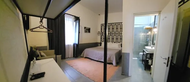 غرفة ديلوكس بسرير مزدوج وسرير فردي، Hotel Antigone 4/8