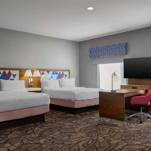 جناح استوديو بسريرين كوين مع أريكة، Hampton Inn & Suites Birmingham-Pelham (I-65) 1/5