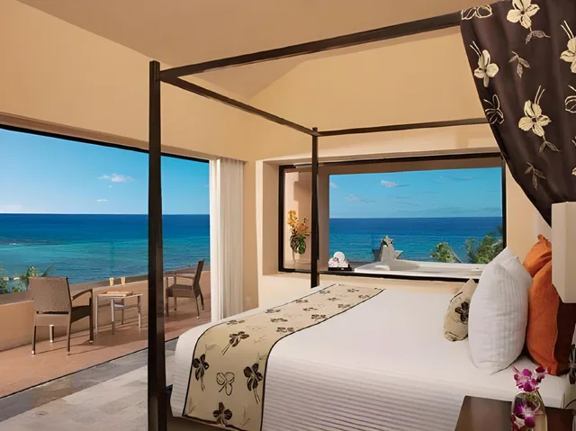 Honeymoon, King Bed, Ocean View, Hot Tub, Dreams Aventuras Riviera Maya 1/1