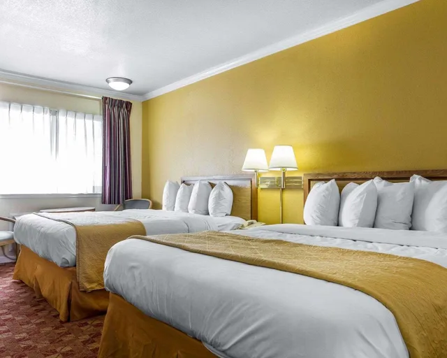 Upgrade, 2 Queen Beds، Quality Inn Ukiah, CA 3/8