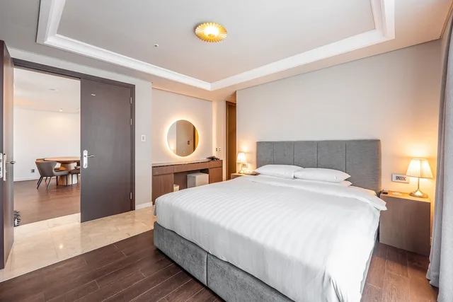 جناح عائلي بسرير كينج وسريرين منفصلين، Haeundae Centum Hotel 5/11