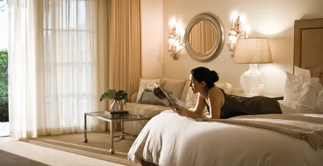 غرفة بسرير كينج بشرفة، Four Seasons Residence Club Aviara North San Diego 3/5