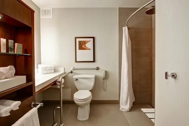 غرفة بسريرين مزدوجين لذوي الإعاقة، Hilton Mississauga Meadowvale 2/3