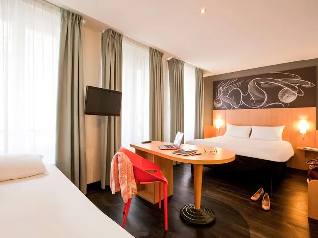 غرفة قياسية بسرير مزدوج وسرير فردي، Ibis Paris Gare De L Est 10Eme 4/7