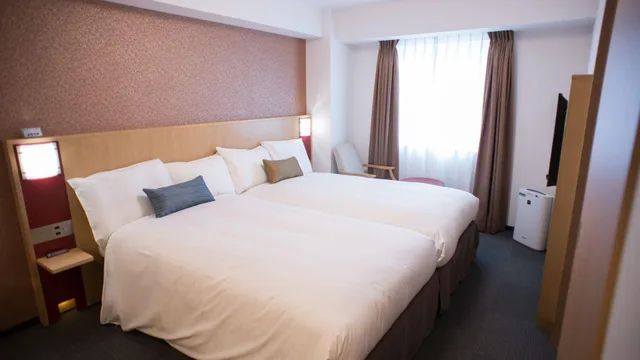 غرفة قياسية مفردة بسريرين منفصلين، Hotel The West Hills Mito 1/1