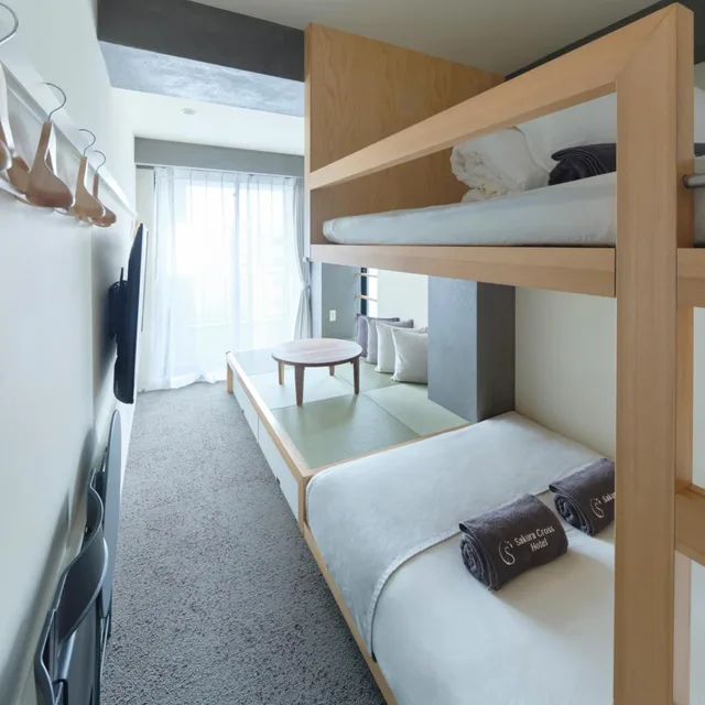 غرفة كومفورت سوبيريور ثلاثية، Sakura Cross Hotel Uenoiriya Annex 3/10