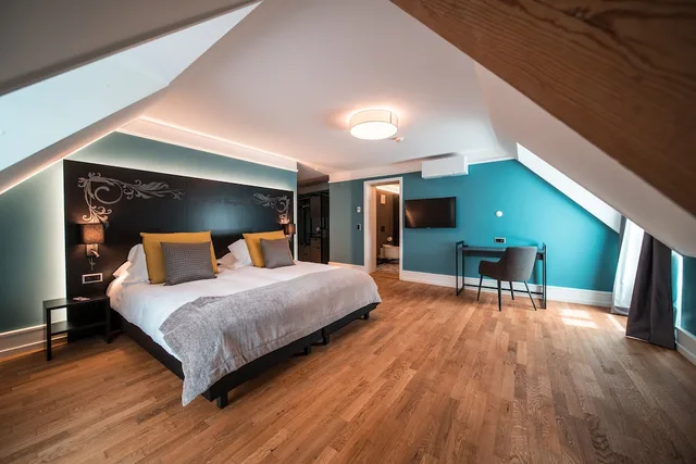 Modern, Twin Beds, No Balcony، Hotel Royal St Georges Interlaken MGallery 2/10