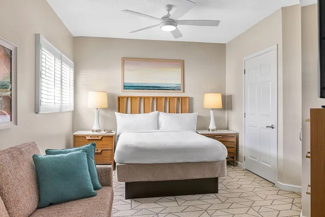 فيلا بسريرين مزدوجين بإطلالة على البحيرة بغرفتي نوم بمطبخ، Marriott's Villas At Doral 2/7