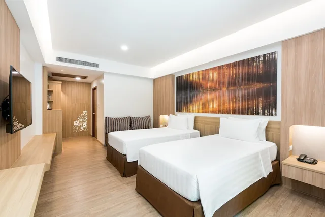 Room, Twin Beds, Deluxe Building، Chaba Cabana Beach Resort 3/5