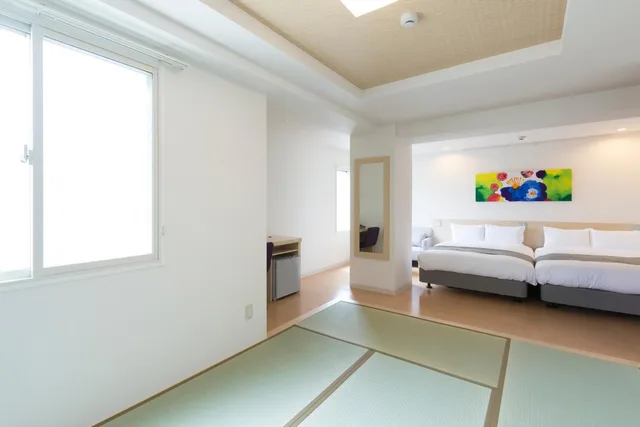 Semi Room, Family, 2 Semi Double Beds، Beppu Daiiti Hotel 1/1