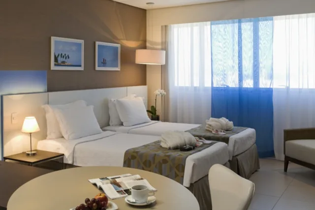 غرفة قياسية مفردة بسريرين منفصلين، Hotel Intercity Salvador 1/1