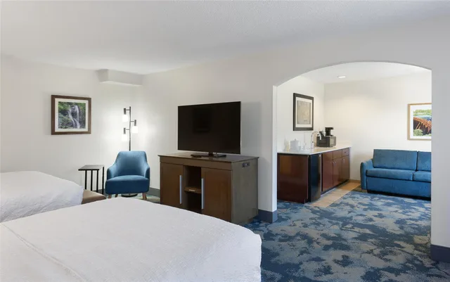 جناح بسرير كينج بغرفة نوم واحدة بحوض جاكوزي، Hampton Inn Helen 1/2