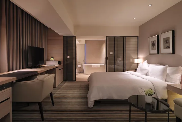 غرفة ركنية بسرير كوين، Cozzi Minsheng Taipei Hotel 2/2