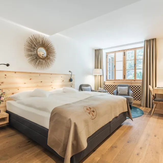 غرفة بسرير مزدوج، Parkhotel Margna Superior 2/4