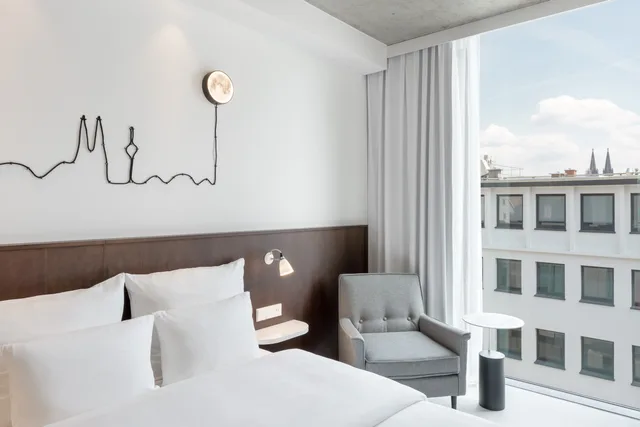غرفة قياسية مفردة، Ruby Ella Hotel Cologne 2/3