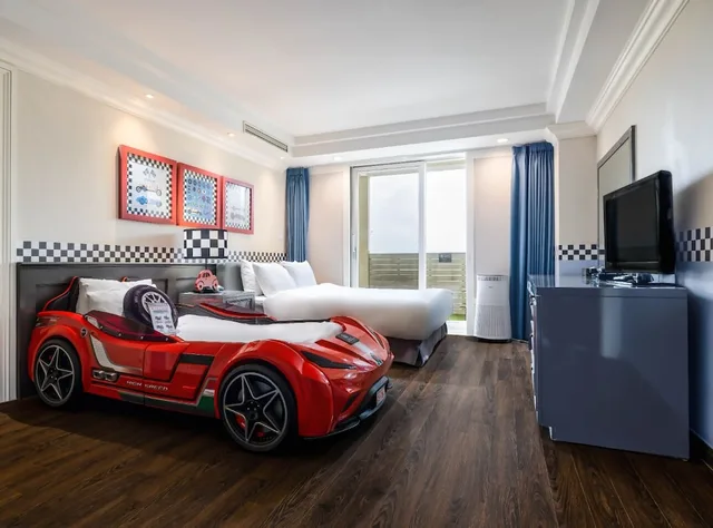 My Car, Deluxe, 1 Double and 1 Single Bed، Kensington Hotel Pyeongchang 3/4