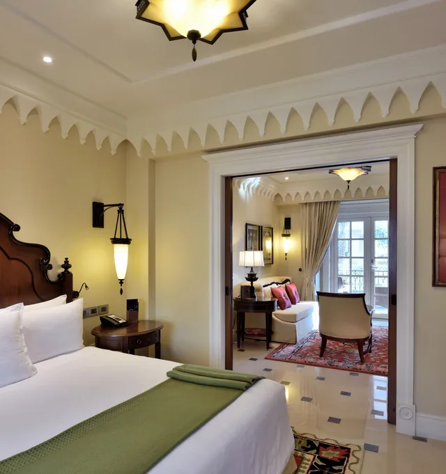 جناح ديلوكس بسرير كينج بغرفة نوم واحدة، Itc Grand Bharat A Luxury Collection Retreat Gurgaon 2/2