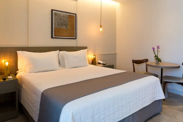 غرفة مزدوجة قياسية بشرفة، Ritz Leblon Hotel 1/2