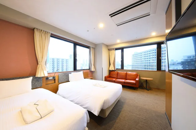 غرفة ديلوكس بسريرين منفصلين، Hotel Sui Akasaka by Abest 4/10