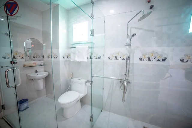 غرفة ديلوكس بسرير كينج، Yen Vy 04 Luxury Hotel 3/3