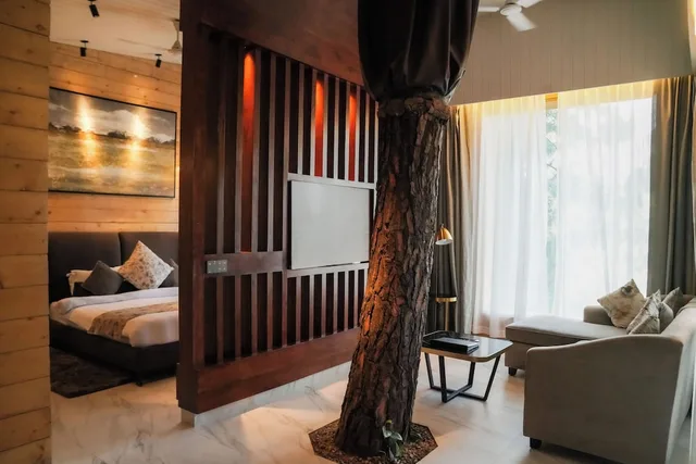 Plus, Premium, Cottage, King Bed, Valley View، UNA Comfort Kasauli Hills Resorts 10/10