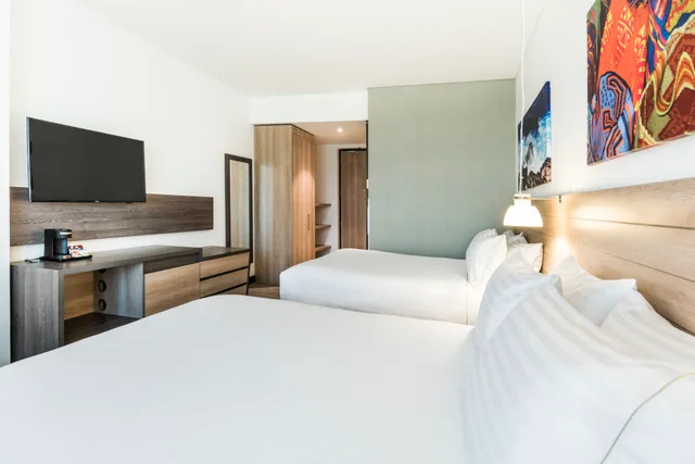 غرفة بسريرين كوين، Holiday Inn Express Barranquilla Buenavista 3/4