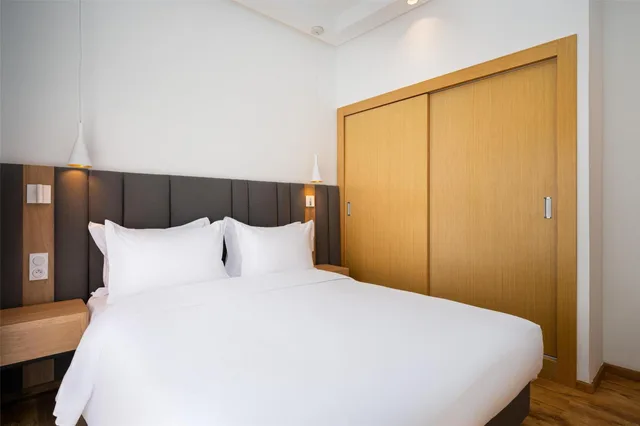 شقة بسرير كينج وثلاثة أسرّة بإطلالة على البحر بـ3 غرف نوم، Radisson Residences Taghazout Bay 6/10