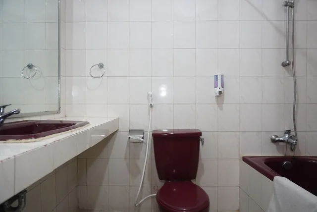 غرفة ديلوكس بسريرين منفصلين بإطلالة على البحيرة بشرفة، Siantar Hotel Parapat 6/7