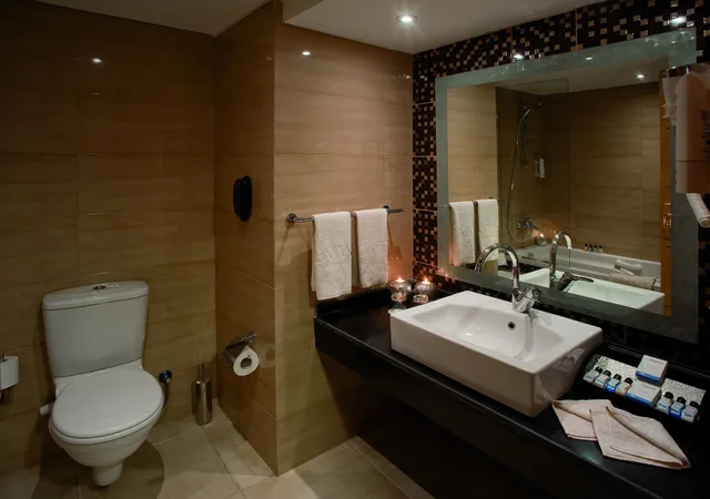 غرفة قياسية بإطلالة على المسبح بغرفة نوم واحدة، Amwaj Beach Club Abu Soma 3/3