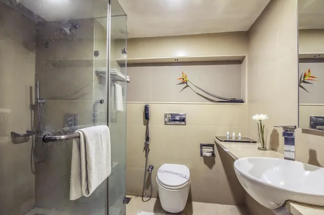 غرفة تنفيذية بسرير كوين بغرفة نوم واحدة، Ebony Boutique Hotel 5/6